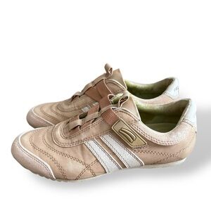 Palladium Tan Leather Suede Sneakers Size 37.5